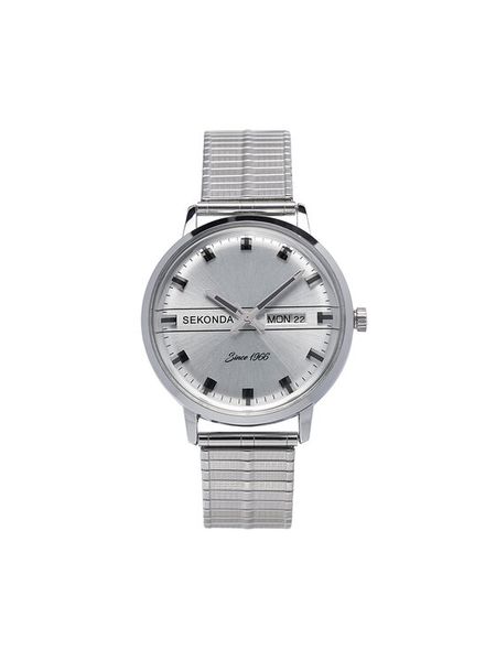 Sekonda Zegarek 1951 Srebrny. Szare zegarki męskie Sekonda, srebrne. Za 599.99 zł.