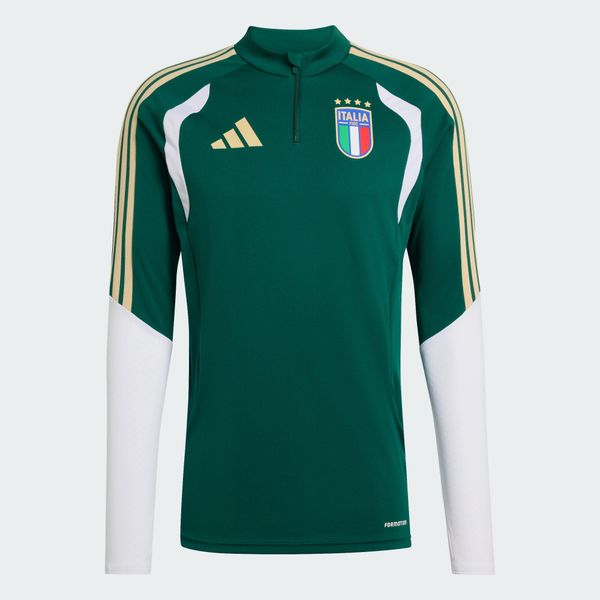 Koszulka treningowa Włochy 26 Tiro. Zielone t-shirty sportowe męskie Adidas, l, z materiału, bez ramiączek, na fitness i siłownię. Za 329.00 zł.