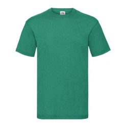 Koszulka Unisex Dla Dorosłych Valueweight. Zielone bluzki damskie Fruit of the Loom, xl, bez wzorów, bez kołnierzyka. Za 35.99 zł.
