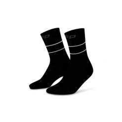 Damskie skarpety kompresyjne do połowy łydki do biegania PRO Run Reflective CEP. Czarne skarpetki damskie CEP, bez wzorów. Za 114.00 zł.