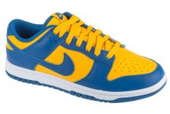 Buty sportowe Sneakersy męskie, Dunk Low Retro. Niebieskie buty sportowe na co dzień męskie Nike, z materiału, bez zapięcia, trekkingowe. Za 449.99 zł.