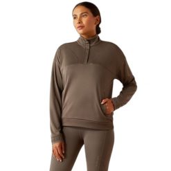 Bluza damska Ariat Breathe. Fioletowe bluzy bez kaptura damskie Ariat, m, z poliesteru. Za 380.85 zł.