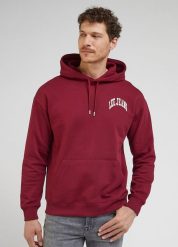 LEE MĘSKA BLUZA VARSITY HOODIE PORT 112341673 LL80015548. Bluzy bez kaptura męskie Lee, m. Za 199.99 zł.