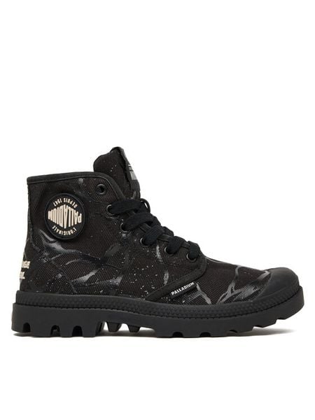 Palladium Trapery Pampa Hi Tunnels 94626-008-M Czarny. Czarne trapery damskie Palladium, z materiału, bez obcasa. Za 424.15 zł.