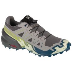 Buty do biegania Salomon Speedcross 6 L47810900 szare. Szare obuwie do biegania damskie salomon speedcross. Za 747.68 zł.