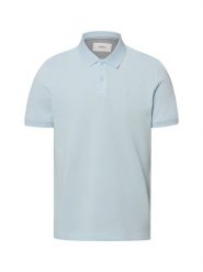 S.Oliver koszulka polo Mężczyźni Bawełna niebieski, L. Niebieskie koszulki polo męskie S.Oliver, l, bez wzorów, z bawełny, bez ramiączek. Za 109.95 zł.