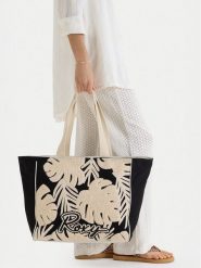 Roxy Torebka CWBEO-ROXY-L-005-09 Czarny. Czarne torebki klasyczne damskie Roxy, bez wzorów, z materiału, bez dodatków. Za 139.99 zł.