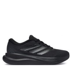 Buty do biegania adidas. Czarne obuwie do biegania damskie Adidas. Za 259.99 zł.