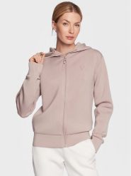 Guess Bluza Allie V3RQ11 K7UW2 Różowy Regular Fit. Czerwone bluzy bez kaptura damskie Guess, xs, z wiskozy. Za 469.99 zł.