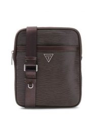 Guess Torba 182870 Brązowy. Brązowe torby męskie na ramię Guess, z aplikacjami, na ramię. Za 324.99 zł.