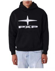Podstawowa bluza z kapturem Project X Paris Polaris. Czarne bluzy z kapturem męskie PREMIUM PARTS, xl, z bawełny. Za 256.50 zł.