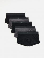 5 pack bokserek Classic - ciemnoszary. Szare bokserki męskie Reserved, bez wzorów, z bawełny. Za 109.99 zł.
