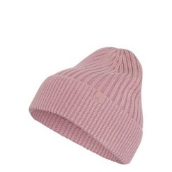 CZAPKA WASHED BEANIE. Fioletowe czapki męskie Adidas, bez wzorów, z bawełny, eleganckie. Za 129.00 zł.