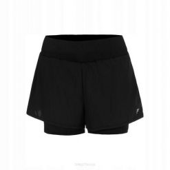 Spodenki tenisowe Fila Shorts Luna. Czarne szorty damskie Fila, bez wzorów, z materiału, eleganckie. Za 148.99 zł.