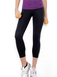 Controlbody Legginsy sportowe w kolorze czarnym rozmiar: M/L. Czarne legginsy damskie Controlbody, l, bez wzorów, z materiału. Za 96.37 zł.