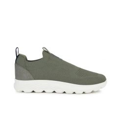 Buty Geox Spherica. Zielone buty wizytowe męskie Converse, z materiału, bez zapięcia. Za 446.00 zł.