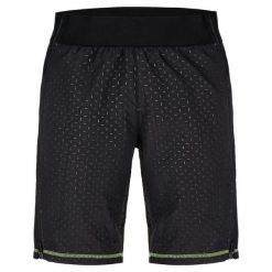 Męskie spodenki outdoorowe Loap Uxibor czarne 2xl. Brązowe szorty męskie LOOP, bez kołnierzyka. Za 182.99 zł.