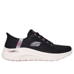 Buty sportowe damskie Skechers Arch Fit 2.0 Easy Chic. Czarne obuwie do biegania damskie Skechers. Za 437.50 zł.