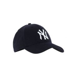 Czapka z daszkiem New York Yankees. Niebieskie czapki męskie New Era, bez wzorów, z bawełny. Za 79.99 zł.