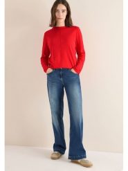 Cecil Koszulka w kolorze pomarańczowym rozmiar: S. Pomarańczowe bluzki damskie Cecil, s, bez wzorów, z bawełny, bez kołnierzyka, bez ramiączek. Za 104.39 zł.