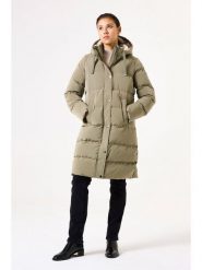 Garcia Płaszcz zimowy w kolorze khaki rozmiar: M. Brązowe płaszcze damskie Garcia, na zimę, m, bez wzorów, z puchu. Za 610.62 zł.
