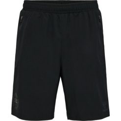 Szorty Hummel DBU 2022/23. Czarne szorty męskie HUMMEL, bez kołnierzyka. Za 255.50 zł.