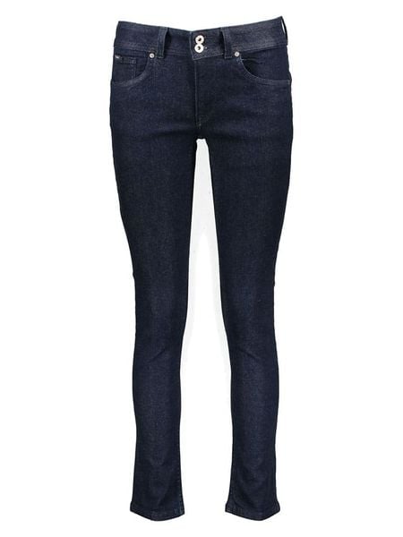 Pepe Jeans Dżinsy "New Brooke" - Slim fit - w kolorze granatowym rozmiar: W27/L30. Niebieskie jeansy damskie Pepe Jeans. Za 135.81 zł.