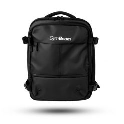 Plecak podróżny z systemem próżniowym 24 L czarny FlyBag Small. Czarne plecaki damskie GYMBEAM, bez wzorów, z poliesteru. Za 283.90 zł.