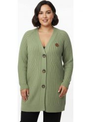 WITT WEIDEN Kardigan w kolorze zielonym rozmiar: 52. Zielone kardigany damskie WITT WEIDEN, z aplikacjami, ze skóry. Za 43.99 zł.