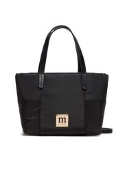 Monnari Torebka BAG2890-020 Czarny. Czarne torebki klasyczne damskie Monnari, bez wzorów, z materiału, bez dodatków. Za 149.99 zł.