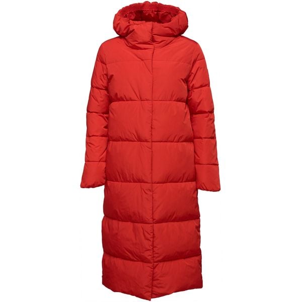 Płaszcz damski LOAP Taruna, pikowany, czerwony, M. Czerwone płaszcze damskie YOA, m, bez wzorów, z puchu. Za 279.49 zł.