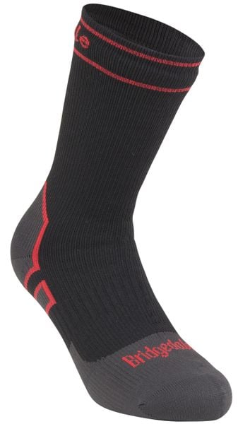 BRIDGEDALE Skarpety STORMSOCK HEAVY BOOT-XL ( 48+)-Czarny. Czarne skarpetki damskie Bridgedale, bez wzorów, z lycry. Za 179.45 zł.