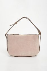 Torebka damska zamszowa Puzzle MARELLA ACCESSORI. Torebki klasyczne damskie Marella, bez wzorów, z zamszu, zamszowe, bez dodatków. Za 1,399.00 zł.