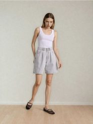 Szorty bermudy jeansowe - szary. Szare szorty damskie Sinsay, bez wzorów, z jeansu. Za 49.99 zł.