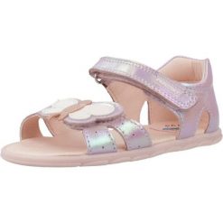 Sandały PABLOSKY 051568P Rose. Czerwone sandały damskie Pablosky, bez wzorów, ze skóry, bez obcasa. Za 219.99 zł.