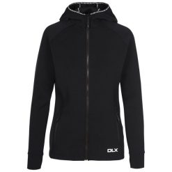 Bluza Z Kapturem Damska Anais DLX. Czarne bluzy z kapturem damskie Trespass, s, z dzianiny. Za 368.99 zł.