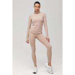 Damska bielizna termoaktywna z golfem Rough Radical Powder. Brązowa bielizna termoaktywna damska ROUGH RADICAL, bez wzorów. Za 229.00 zł.