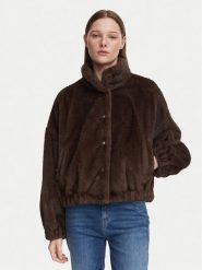 Weekend Max Mara Futro Anemone 2625086021 Brązowy ciemny Regular Fit. Brązowe futra damskie Weekend Max Mara. Za 1,984.00 zł.