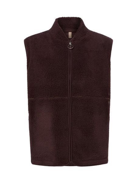 Soyaconcept® Damowa kurtka z futra typu teddy Kobiety Sztuczne włókno brązowy, XXL. Brązowe kurtki damskie xxl, bez wzorów, z włókna, bez kaptura. Za 149.95 zł.