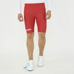Męskie Running Bermuda Kluczowe Cechy Elastyczne Czerwone. Czerwone szorty męskie Legea, bez wzorów, z bawełny. Za 80.00 zł.