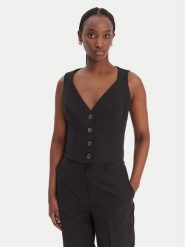 Guess Kamizelka W6RH52 WH9Y2 Czarny Regular Fit. Czarne kamizelki damskie Guess, xl, z syntetyku. Za 399.99 zł.