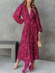 Milan Kiss Sukienka w kolorze różowym ze wzorem rozmiar: M. Różowe sukienki damskie Milan Kiss, m, bez wzorów, bez kołnierzyka, bez ramiączek, maxi, rozkloszowane. Za 152.99 zł.