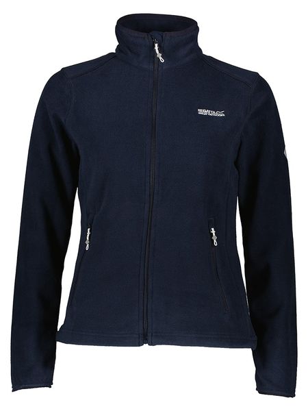 Regatta Kurtka polarowa w kolorze granatowym rozmiar: 36. Niebieskie kurtki damskie Regatta, bez wzorów, z materiału, bez kaptura. Za 84.01 zł.