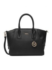 MEXX Torebka C-MEXX-L-013-08 Czarny. Czarne torebki klasyczne damskie Mexx, bez wzorów, z materiału, bez dodatków. Za 199.99 zł.