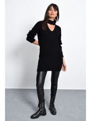 Cool & Sexy Sweter w kolorze czarnym rozmiar: onesize. Czarne swetry klasyczne damskie Cool & Sexy, bez kołnierzyka. Za 52.99 zł.