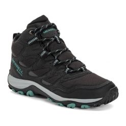 Buty turystyczne damskie Merrell West Rim Sport Mid GTX. Czarne obuwie trekkingowe damskie MERRELL. Za 384.80 zł.