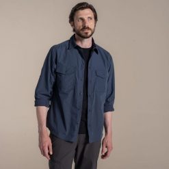 Koszula z długim rękawem Craghoppers Kiwi II. Niebieskie koszule męskie CRAGHOPPERS, m, bez wzorów, bez kołnierzyka, bez ramiączek. Za 278.90 zł.