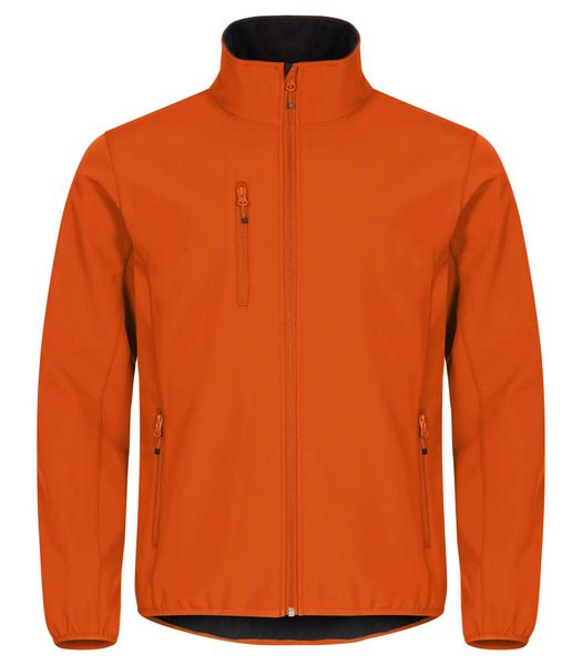 Clique Classic Kurtka Softshell z Recyklingowanego Poliestru – Męska – Blood. Brązowe kurtki męskie CLIQUE, m, bez wzorów, z softshellu, biznesowe, bez kaptura. Za 265.94 zł.