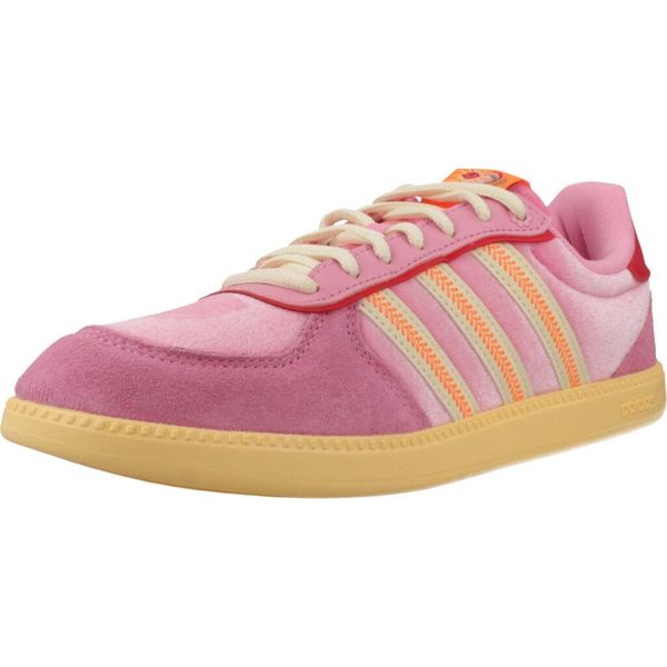 Buty ADIDAS BREAKNET SLEEK Rose. Czerwone obuwie treningowe damskie Adidas, na fitness i siłownię. Za 239.00 zł.
