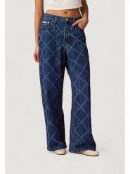 Calvin Klein Jeans Jeansy Low Rise Baggy LV047D709G Niebieski Loose Fit. Niebieskie jeansy damskie Calvin Klein Jeans. Za 649.99 zł.